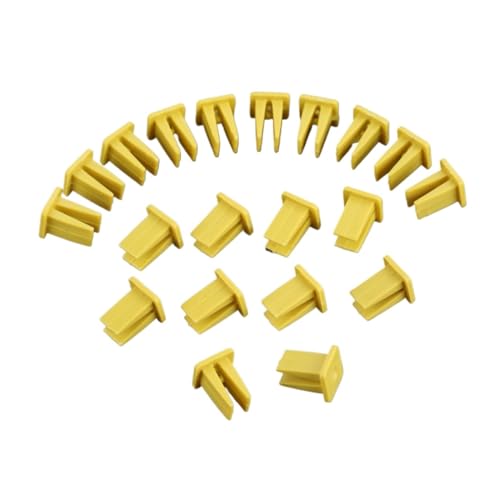 BEUTEE 20Pcs for Alle Auto Selbstschneidende Schraube Halter Auto Scheinwerfer Verschluss Auto Dekorative Clip Abdeckung Feste Klemme K17 von BEUTEE