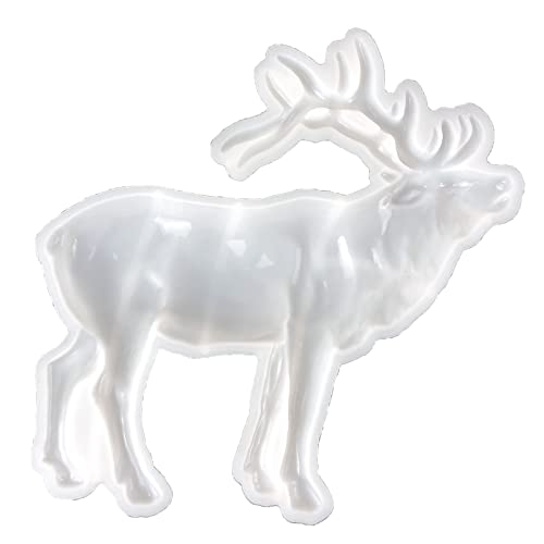3D-Tierharz-Form aus Epoxidharz, mit realistischen Elchformen, fein geschnitzte Silikonform für Wand-/Schreibtisch-Dekoration 3D-Tierharz-Form aus Epoxidharz, mit realistischen Elchformen, fein geschnitzte Silikonform für Wand-/Schreibtisch-Dekoration von BFANGLC