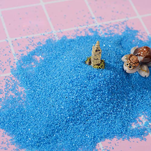 Blue Sand Aquarium-Kies, Fisch für poliertes Glas, Sand für Heimdekoration, Epoxidharz, Formfüllungen, Ornamente von BFANGLC