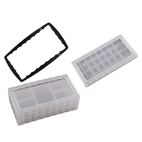 Quadratische rechteckige Behälter, Harzformen, Aufbewahrungsbox, Silikonform für Epoxidharz, Schmuckhalter Quadratische rechteckige Behälter, Harzformen, Aufbewahrungsbox, Silikonform für Epoxidharz, Schmuckhalter von BFANGLC