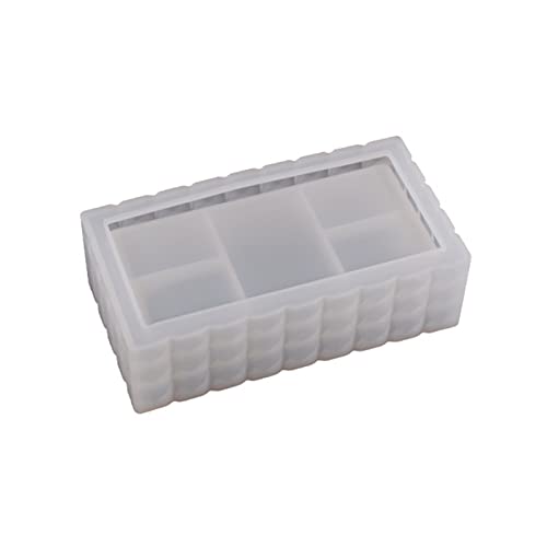 Quadratische rechteckige Behälter, Harzformen, Aufbewahrungsbox, Silikonform für Epoxidharz, Schmuckhalter Quadratische rechteckige Behälter, Harzformen, Aufbewahrungsbox, Silikonform für Epoxidharz, Schmuckhalter von BFANGLC