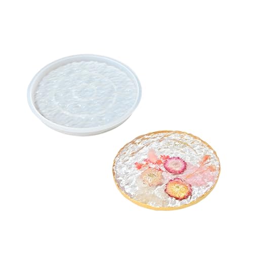 Silikonform mit Wasserwellen, Epoxidharz, flexible Silikonform für künstlerische Heimdekorationen, Displayplattenherstellung Silikonform mit Wasserwellen, Epoxidharz, flexible Silikonform für künstlerische Heimdekorationen, Displayplattenherstellung von BFANGLC
