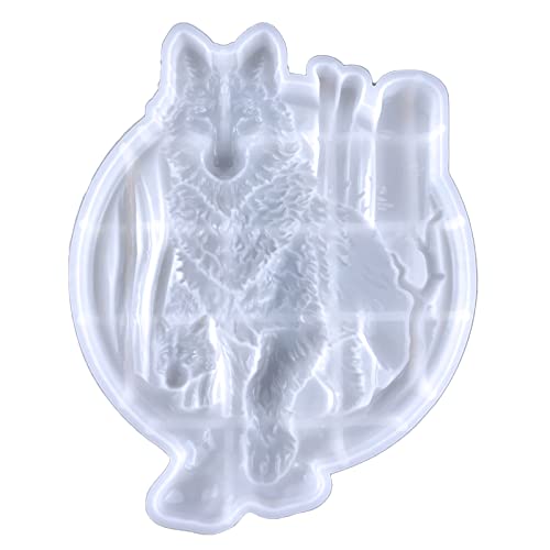Wolf Relief Ornament Form Kleine Silikon Anhänger Form Wand Dekor Schmuck Epoxidharz Gießen Schmuckherstellung Wolf Relief Ornament Form Kleine Silikon Anhänger Form Wand Dekor Schmuck Epoxidharz Gießen Schmuckherstellung von BFANGLC