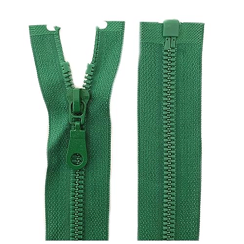 BFNDSSEOU Harzziegel 20 Stück Harz-Reißverschluss 5# 25–70 cm Ersatz-Nähreißverschluss(Green,35Cm) von BFNDSSEOU