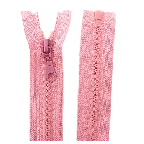 BFNDSSEOU Harzziegel 20 Stück Harz-Reißverschluss 5# 25–70 cm Ersatz-Nähreißverschluss(Pink,25Cm) von BFNDSSEOU