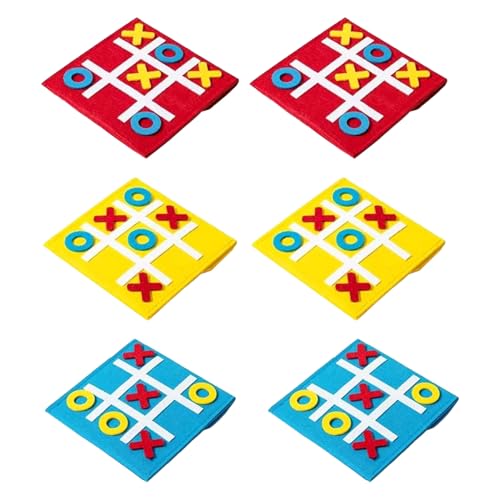 BFUZXY 6 stück tic tac toe mini für Studenten von BFUZXY