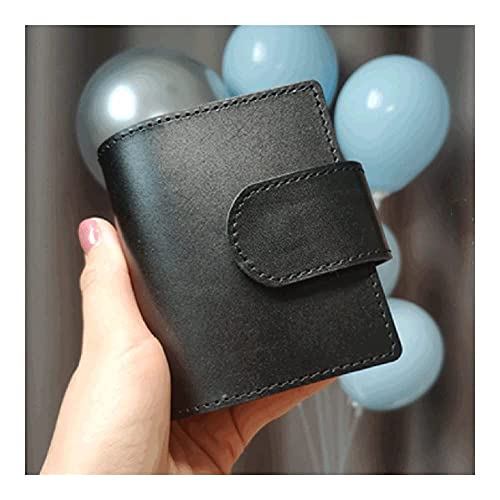 Taschenbuch Mini Journal, Notizbuch Mini-Notizbuch Taschentagebuch Kreative Mode Tragbares Loseblatt Leder Augenschutz Kleiner Notizblock Geschenk Z Journal(Black) von BFVAKBKYT