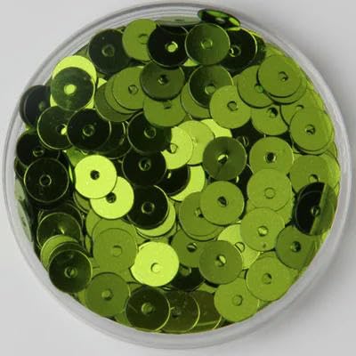 3 mm, 4 mm, 5 mm, 6 mm, flache, runde, lose Pailletten, Nähen, Kleidungszubehör, Pailletten zum Konfettibasteln, Hellgrün, 6 mm, 720 Stück, 10 g 3 mm, 4 mm, 5 mm, 6 mm, flache, runde, lose Pailletten, Nähen, Kleidungszubehör, Pailletten zum Konfettibasteln, Hellgrün, 6 mm, 720 Stück, 10 g von BGPFJK