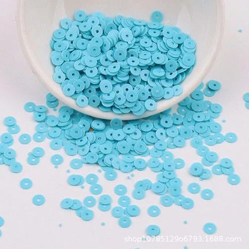 DIY-Pailletten 3 mm 4 mm 5 mm 6 mm 8 mm 10 mm Pailletten, flache, runde Pailletten für Scrapbooking-Zubehör-Himmelblau, 2–3 mm, 50 g DIY-Pailletten 3 mm 4 mm 5 mm 6 mm 8 mm 10 mm Pailletten, flache, runde Pailletten für Scrapbooking-Zubehör-Himmelblau, 2–3 mm, 50 g von BGPFJK