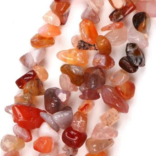 Unregelmäßige Kieselsteinperlen, Amethyste, Tigerauge-Perlen, 3–5–8–12 mm, DIY-Halskette, 40,6 cm, Karneol, 5–8 mm, 40,6 cm Unregelmäßige Kieselsteinperlen, Amethyste, Tigerauge-Perlen, 3–5–8–12 mm, DIY-Halskette, 40,6 cm, Karneol, 5–8 mm, 40,6 cm von BGPFJK