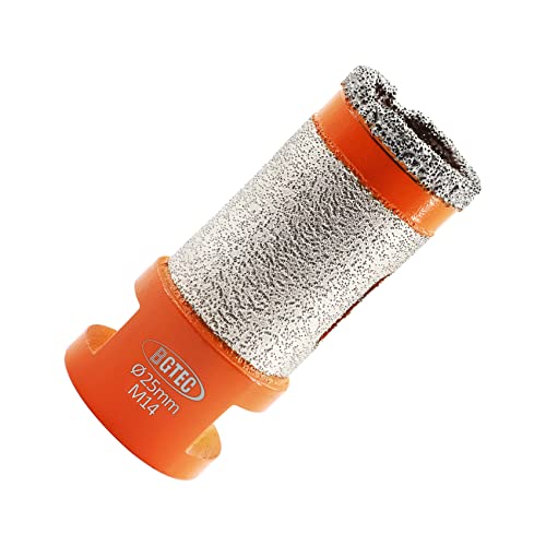 Diamantbohrer Fliesenbohrer-BGTEC 25mm Fingerfräs-Bit Lochsäge für Abschrägung Fase Porzellan Fliesen Marmor Keramik Granit,M14 Gewinde Diamantbohrer Fliesenbohrer-BGTEC 25mm Fingerfräs-Bit Lochsäge für Abschrägung Fase Porzellan Fliesen Marmor Keramik Granit,M14 Gewinde von BGTEC