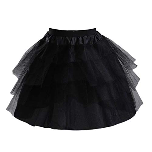 BHFYOB Cosplay Maid Wear Pettiskirt Short Hoops Petticoat Girls Ballet Mesh Y von BHFYOB