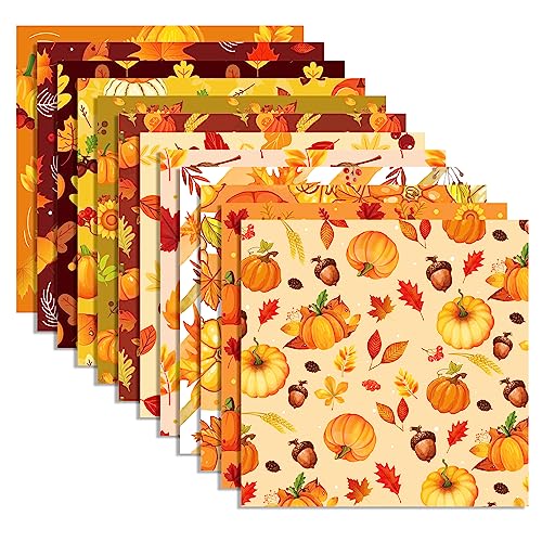 24 Blatt Thanksgiving Day Scrapbook Papier 30,5 x 30,5 cm Thanksgiving Herbst Kürbis Ahornblatt doppelseitiges Handwerk Origami Papier Herbst Scrapbook Papier für Thanksgiving Ernte DIY von BHNACIER