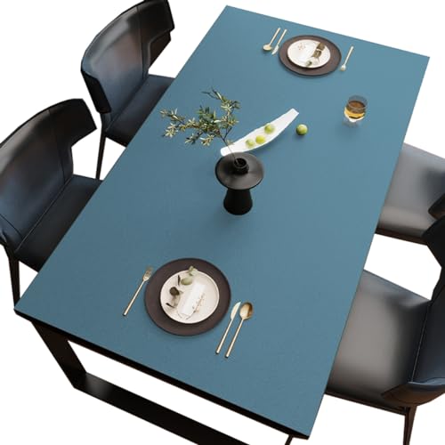 BHOMTY PU Tischdecken Tischfolie Multifunktionale Tischunterlage Wasserdicht Geeignet für Esstisch, Büroschreibtisch, Studentenschreibtisch Hellblau 75 * 75cm BHOMTY PU Tischdecken Tischfolie Multifunktionale Tischunterlage Wasserdicht Geeignet für Esstisch, Büroschreibtisch, Studentenschreibtisch Hellblau 75 * 75cm von BHOMTY