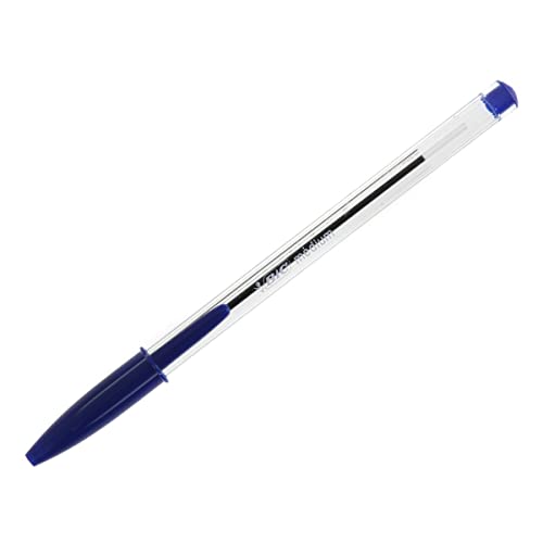 BIC Kugelschreiber BIC Cristal Medium, 0,4 mm, blau 8373609 von BIC