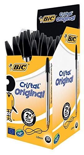 BIC DEUTSCHLAND Kugelschreiber schwarz Cristal Medium 1,0mm von BIC