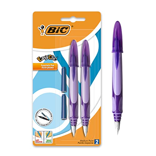 BIC 8622031 EasyClic Füllfederhalter, farblich sortiert, 2 Stück von BIC