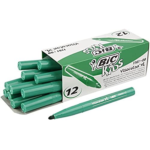 BIC Fasermaler Visacolor, Strichstärke: XB, hellgrün von BIC