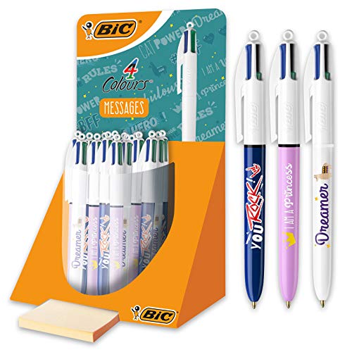 BIC Kugelschreiber, einziehbar, mittlere Spitze (1,0 mm) – 30 Stück von BIC