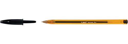 BIC Kugelschreiber Cristal Fine, Strichfarbe schwarz 872731 von BIC