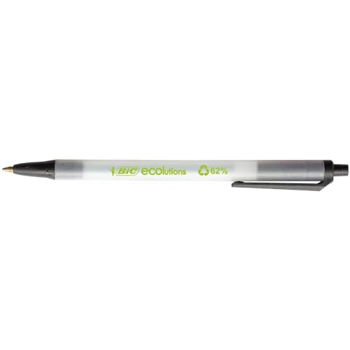 BIC Kugelschreiber Ecolutions Clic Stic/8806871, schwarz von BIC