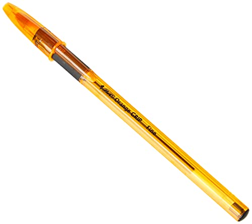 BIC Kugelschreiber Grip - orange/Schreibfarbe: schwarz von BIC