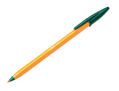 BIC Kugelschreiber Orange Original fine, 0.3 mm) Schachtel à 20 Stück, grün von BIC