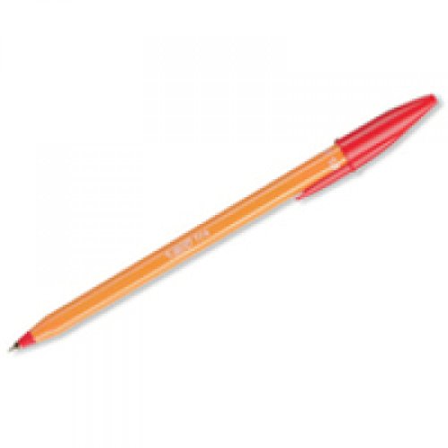 BIC Kugelschreiber Orange Original fine, 0.3 mm) Schachtel à 20 Stück, rot von BIC