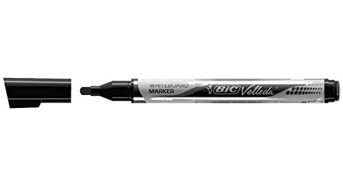 BIC Whiteboard-Marker Velleda Liquid Ink Tank, schwarz VE=12 von BIC