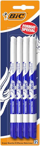 BiC Ink Eater Tintenkiller 12 Stück (8 + 4 gratis), blau von BIC