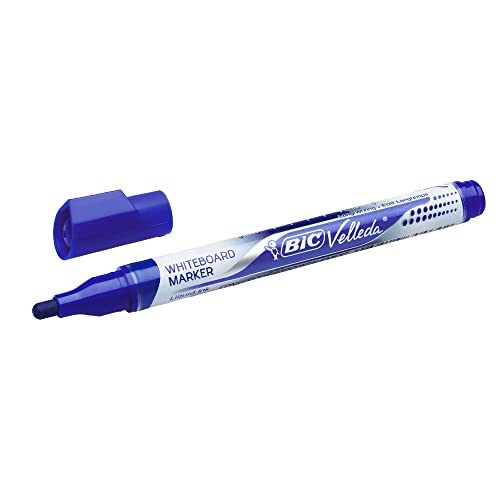 Bic 150497 Whiteboard-Marker Velleda Flüssigtinte, blau von BIC