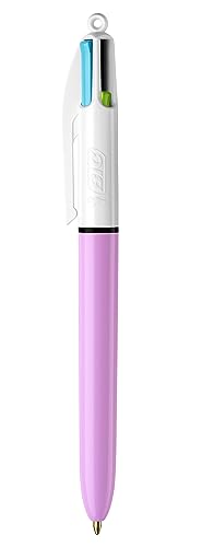 Bic 4 Farben Kugelschreiber Pastell Pink von BIC