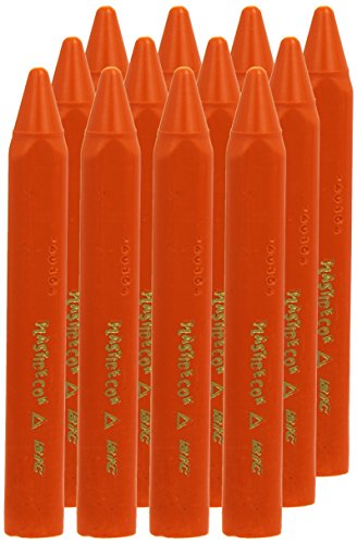 Bic 421894 - Set 11 + 1 Wachsmalstifte Plastidecor einfarbig, orange von BIC