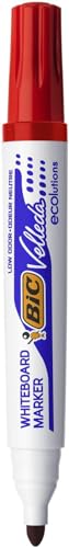 Bic 904939 Whiteboard-Marker Velleda 1701 ECOlutions, rot von BIC