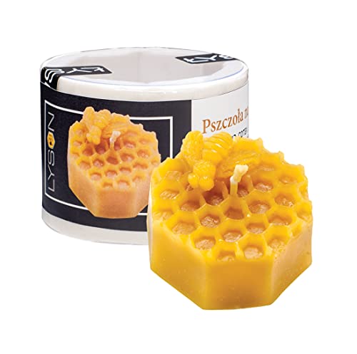 Kerzengießform Biene auf der Wabe Silikonform Kerzen Bienenwachs Bienen Imkerei von BIENE24.DE