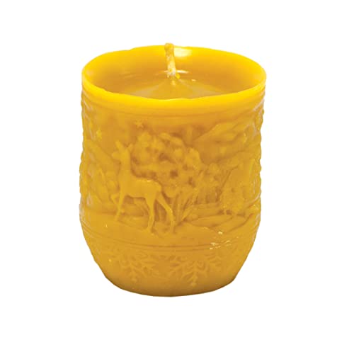 Kerzengießform Winterlandschaft Silikonform Kerzen Bienenwachs von BIENE24.DE