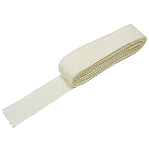 BIG-SAM Kurzwaren & Handarbeitsartikel Stoßband - Hosenschonerband 3 Meter 2 cm Breite in beige (1,50€/m) von BIG-SAM Kurzwaren & Handarbeitsartikel