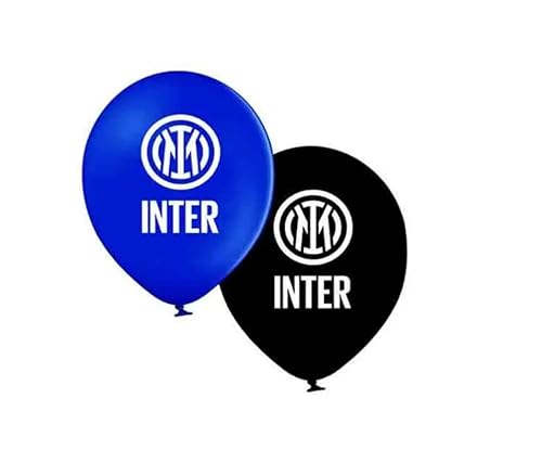 Latexballons 12 Zoll 30 cm Inter Offizielles Produkt Packung mit 12 Stück von BIGIEMME