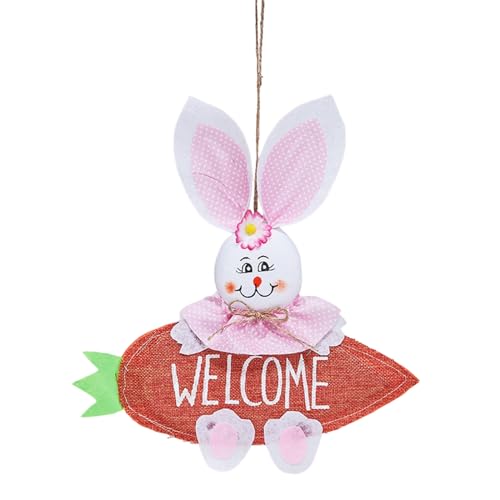 BIGULA Vogelscheuchen Karotte hängende Anhänger Party Home Dekorationen für Frühling Bauernhäuser Tür Wand Ornament von BIGULA