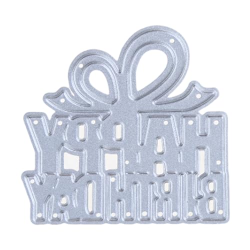 Metall-Stanzformen mit Aufschrift "Happy Birthday", Prägeschablone für Scrapbooking, Ornamente von BIGULA