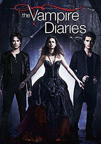 BILIVAN 5D-Diamantgemälde zum Selbermachen, Filmposter "The Vampire Diaries" mit Strasssteinen, Kreuzstich, Kunst, Mosaik-Stickerei, Heimdekoration (40 x 50 cm) von BILIVAN