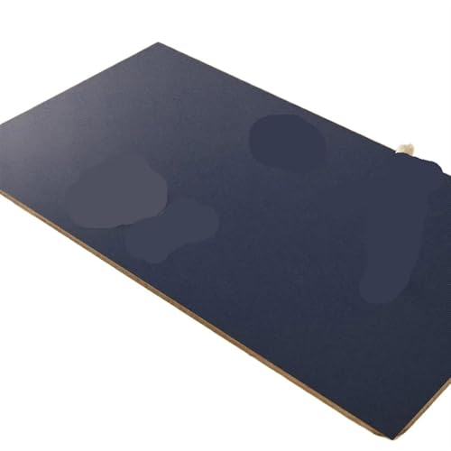 BINFC Tischdecke Minimalismus-Esstischmatten, wasserdicht, ölbeständig, leicht zu reinigen, weiche Matte, einfarbig, for Schreibtisch, TV-Schrank, Couchtisch Tischwäsche(Blue,100x200cm) von BINFC