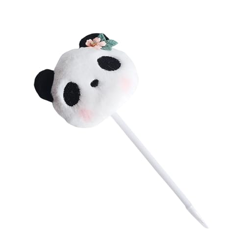 BINGGA Lustige Tier-Kugelschreiber für Schüler, Kinder, Spielbelohnung, Cartoon-Panda-Kugelschreiber, Weihnachtsstrumpffüller, 4 Stück von BINGGA