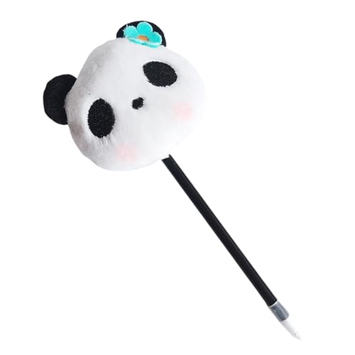 BINGGA Lustige Tier-Kugelschreiber für Schüler, Kinder, Spielbelohnung, Cartoon-Panda-Kugelschreiber, Weihnachtsstrumpffüller, 4 Stück von BINGGA