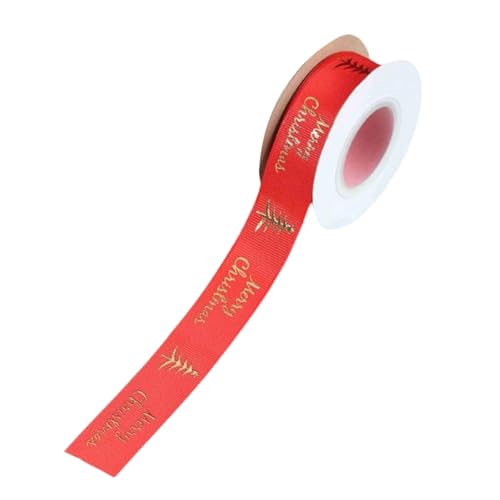 Dekoratives Satinband für Weihnachtsdekorationen, elegante Polyester-Stoff-Wickelbänder von BINGGA