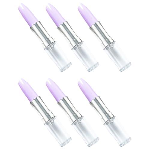 Lippenstift-Kugelschreiber, Lippenstift-Form, Schreibstift für Frauen und Mädchen, 6 Stück von BINGGA