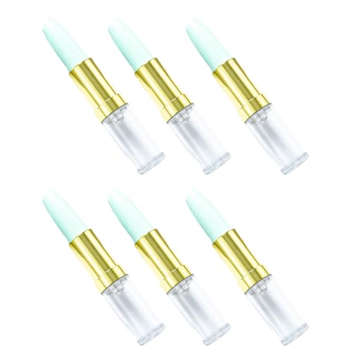 Lippenstift-Kugelschreiber, Lippenstift-Form, Schreibstift für Frauen und Mädchen, 6 Stück von BINGGA