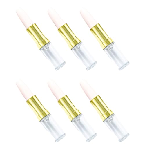 Lippenstift-Kugelschreiber, Lippenstift-Form, Schreibstift für Frauen und Mädchen, 6 Stück von BINGGA