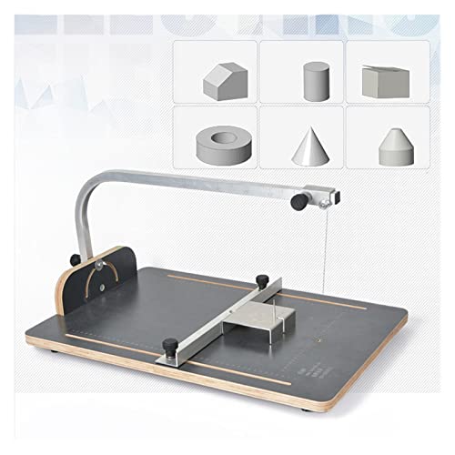 BINGNU Elektrische Heizdrahtschneidemaschine Low Density Foam Pearl Cotton Cutter Styroportisch 600x400mm für Anfänger zum Selbermachen von BINGNU