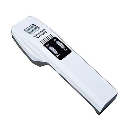 BINGNU Handheld-Metalldetektor Hochpräzises lebensmittelechtes Nadelerkennungsgerät Needle In Meter Scanner ST-30C für Anfänger zum Selbermachen von BINGNU